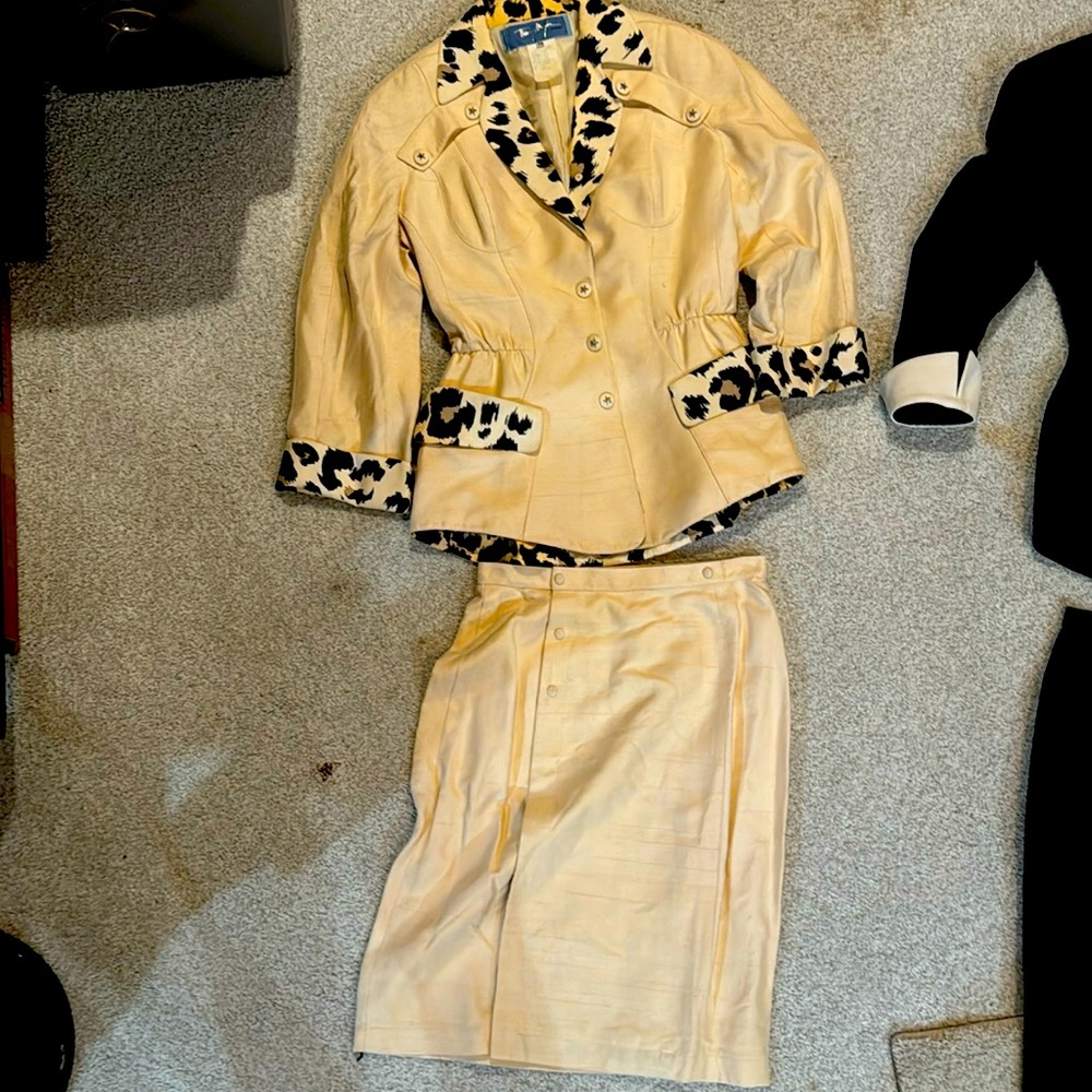 Thierry Muglare two piece suit.